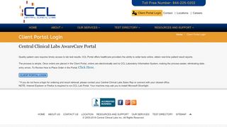 
                            9. Client Portal Login - Mobile Phlebotomy l Diagnostic Lab ...