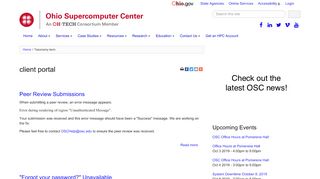 
                            2. client portal | Ohio Supercomputer Center