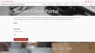 
                            3. Client Portal - Phillips Accountancy Corporation