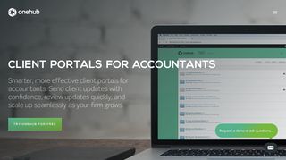 
                            1. Client Portal Software for Accountants — Onehub