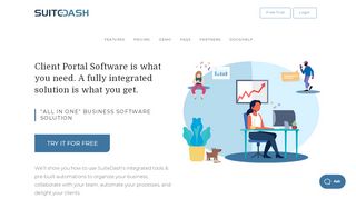 
                            6. Client Portal Software : SuiteDash : White Label Customer Login ...