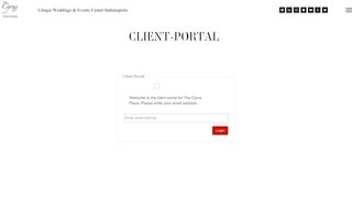 
                            2. Client Portal - The Cyrus Place - Event Center