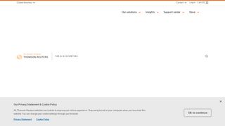 
                            8. Client Portals & Websites - Thomson Reuters Tax & Accounting