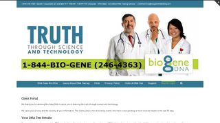 
                            9. Client Results Login | Bio-Gene DNA Testing