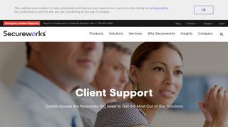 
                            3. Client Support - secureworks.com