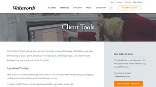 
                            8. Client Tools | Walsworth