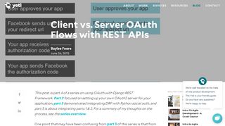 
                            9. Client vs. Server OAuth Flows with REST APIs | Yeti