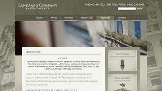 
                            9. Client web portal from Landaas.com | Landaas & Company