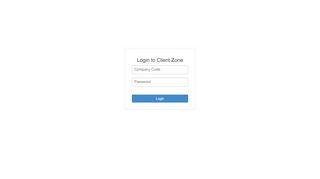 
                            2. Client Zone Portal - Login