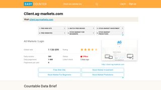 
                            7. Client.ag-markets.com: AG Markets | Login