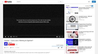 
                            8. Clientes – Como usar o Ranking do Agendor? - YouTube