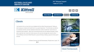 
                            5. Clients - Kittrell Paycard