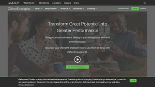 
                            6. CliftonStrengths | Gallup