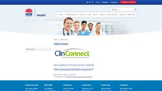 
                            3. ClinConnect - NSW Health - NSW Government