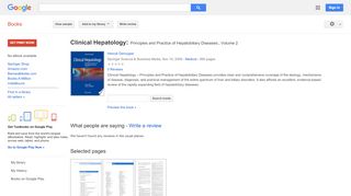 
                            9. Clinical Hepatology: Principles and Practice of Hepatobiliary Diseases: