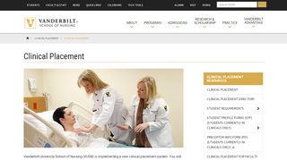 
                            4. Clinical Placement | School of Nursing | Vanderbilt University