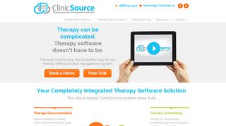 
                            2. clinicsource.com - Therapy EMR & Practice …