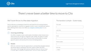 
                            7. Clio Legal Practice Management Software