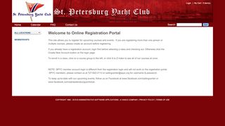 
                            7. CLOSED - St. Petersburg Yacht Club Online Registration