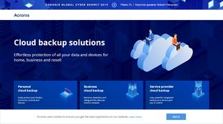 
                            6. Cloud Backup Solutions 2019 | Acronis.com