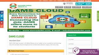 
                            2. cloud campus - Dams