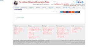 
                            2. Cloud Campus - ICAI - The Institute of Chartered Accountants ...