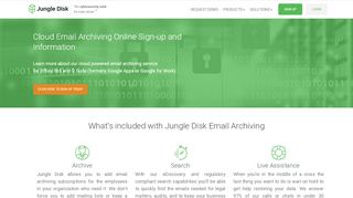 
                            6. Cloud Email Backup | eDiscovery - Jungle Disk
