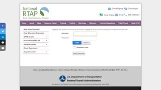 
                            2. Cloud Login - National RTAP