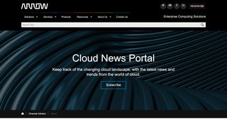 
                            8. Cloud News Portal - Arrow ECS UK