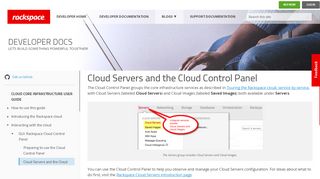 
                            8. Cloud Servers and the Cloud Control Panel - Rackspace ...