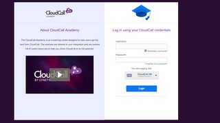 
                            9. CloudCall Academy - CloudCall Portal