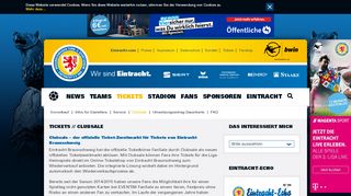 
                            5. Clubsale | Eintracht Braunschweig
