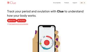 
                            2. Clue Period & Ovulation Tracker with Ovulation Calendar for iOS ...