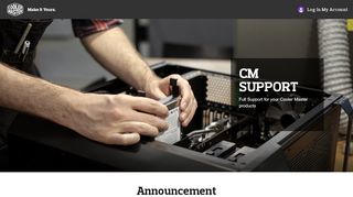 
                            8. CM SUPPORT - account.coolermaster.com