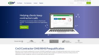 
                            1. Cm3 Contractor OHS/WHS Prequalification Management