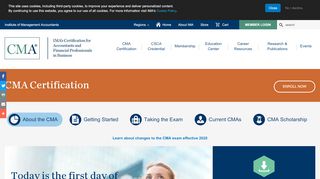 
                            2. CMA Certification | IMA - The association of accountants and ...