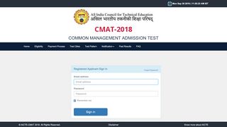
                            8. CMAT-2018 - Welcome to AICTE-CMAT