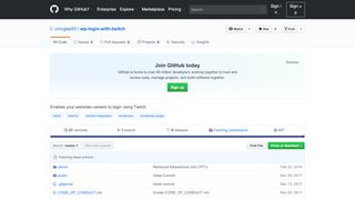 
                            7. cmcgee93/wp-login-with-twitch: Enables your ... - GitHub
