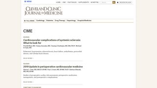 
                            2. CME | Cleveland Clinic Journal of Medicine