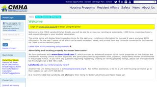
                            8. CMHA Landlord Portal - the Cuyahoga Metropolitan Housing Authority