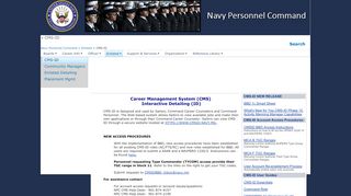 
                            7. CMS-ID - United States Navy