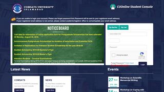 
                            10. cms.comsats.edu.pk:8092 - CUOnline Student Portal