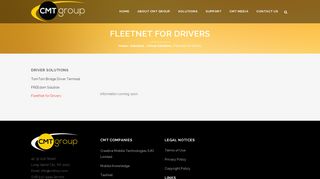 
                            5. CMTgroup | FleetNet for Drivers