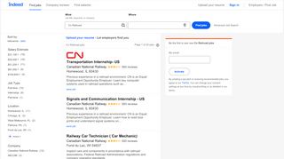 
                            4. Cn Railroad Jobs, Employment | Indeed.com