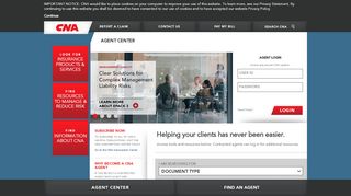 
                            2. CNA Insurance for Agent and Brokers | CNA Agent Center ...