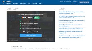 
                            6. CNBC Pro