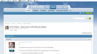 
                            4. CnC Online - Cant Log in with Revora details - C&C:Online Support ...