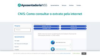 
                            6. CNIS: Como consultar o extrato pela internet ...