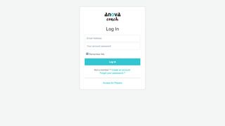 
                            1. Coach Log In - Anova.Golf