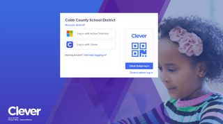 
                            9. Cobb County School District - Clever | Log in